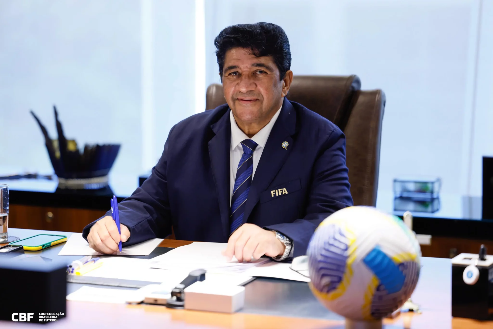Ednaldo Rodrigues é afastado da presidência da CBF