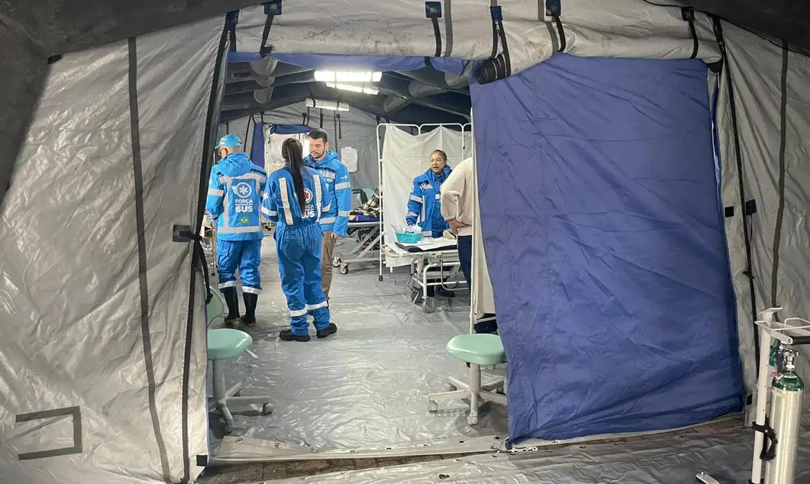 Ministério da Saúde envia Força Nacional do SUS ao Paraná após tornado